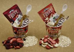 The Contents of Brothers-All-Natural® <i>Fruit And Oats: Mixed Berry</i> and <i>Fruit And Oats: Strawberry-Banana</i> Hot Breakfast Cereal and Healthy Snack